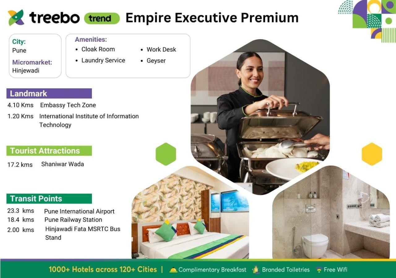Treebo Empire Executive Premium Πούνε Εξωτερικό φωτογραφία